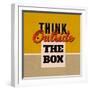 Think Outside the Box 1-Lorand Okos-Framed Art Print