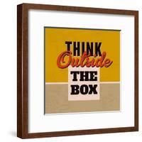 Think Outside the Box 1-Lorand Okos-Framed Art Print