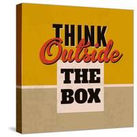 Think Outside the Box 1-Lorand Okos-Stretched Canvas