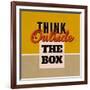 Think Outside the Box 1-Lorand Okos-Framed Art Print