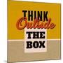 Think Outside the Box 1-Lorand Okos-Mounted Art Print