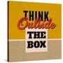 Think Outside the Box 1-Lorand Okos-Stretched Canvas