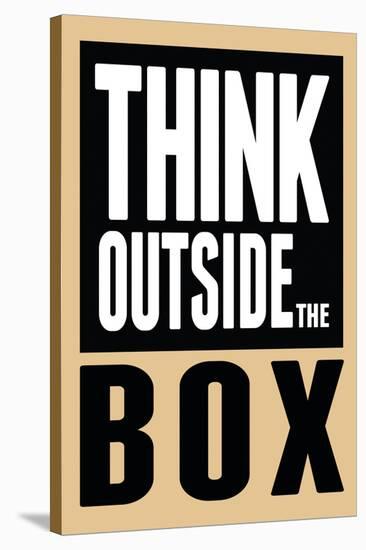 Think Outside the Box Poster-null-Stretched Canvas