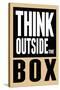 Think Outside the Box Poster-null-Stretched Canvas