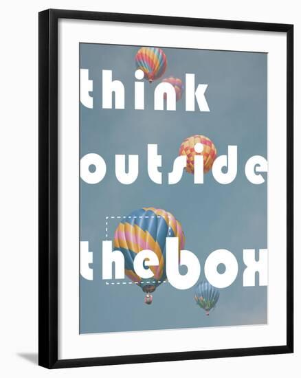Think Outside the Box-Don Grall-Framed Art Print
