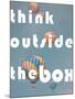 Think Outside the Box-Don Grall-Mounted Art Print