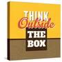 Think Outside the Box-Lorand Okos-Stretched Canvas