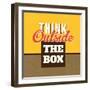 Think Outside the Box-Lorand Okos-Framed Art Print