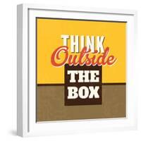 Think Outside the Box-Lorand Okos-Framed Art Print