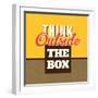 Think Outside the Box-Lorand Okos-Framed Art Print