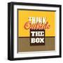 Think Outside the Box-Lorand Okos-Framed Art Print