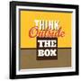 Think Outside the Box-Lorand Okos-Framed Art Print