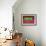 Think, Pink and Green-null-Framed Art Print displayed on a wall