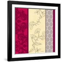 Think Pink I-Tandi Venter-Framed Art Print