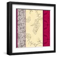 Think Pink II-Tandi Venter-Framed Art Print