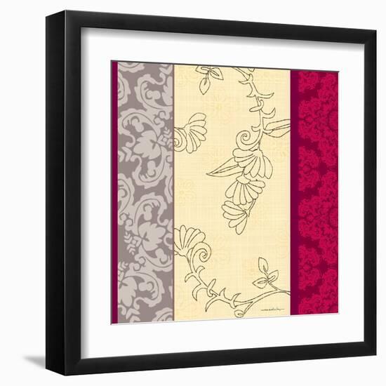 Think Pink II-Tandi Venter-Framed Art Print