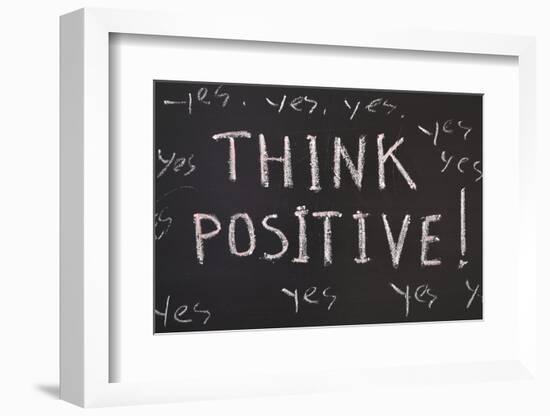 Think Positive-Yury Zap-Framed Photographic Print