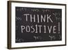 Think Positive-Yury Zap-Framed Photographic Print