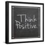 Think Positive-Lauren Gibbons-Framed Premium Giclee Print