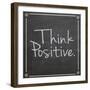 Think Positive-Lauren Gibbons-Framed Premium Giclee Print