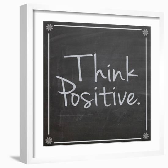 Think Positive-Lauren Gibbons-Framed Premium Giclee Print