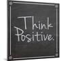 Think Positive-Lauren Gibbons-Mounted Premium Giclee Print