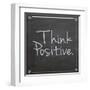 Think Positive-Lauren Gibbons-Framed Art Print