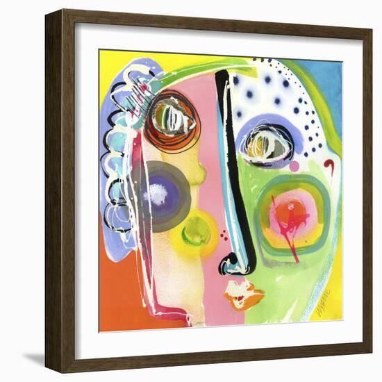 Think Too Much-Wyanne-Framed Giclee Print