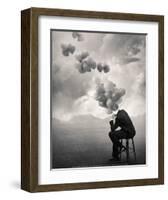 Think-Tommy Ingberg-Framed Art Print