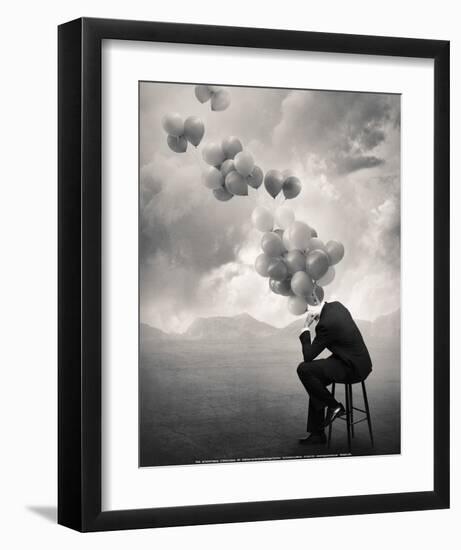 Think-Tommy Ingberg-Framed Art Print