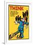 Think-Wilbur Pierce-Framed Art Print