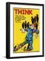 Think-Wilbur Pierce-Framed Art Print