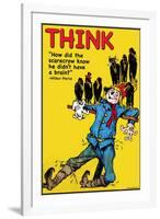 Think-Wilbur Pierce-Framed Art Print