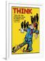 Think-Wilbur Pierce-Framed Art Print