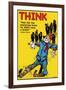 Think-Wilbur Pierce-Framed Art Print