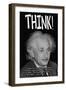 Think-null-Framed Art Print