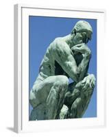 Thinker, by Rodin, Musee Rodin, Paris, France, Europe-Ken Gillham-Framed Photographic Print