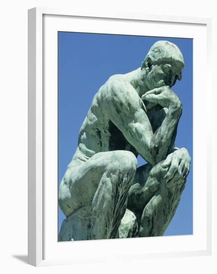 Thinker, by Rodin, Musee Rodin, Paris, France, Europe-Ken Gillham-Framed Photographic Print