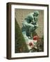 Thinker by Rodin, Musee Rodin, Paris, France, Europe-Ken Gillham-Framed Photographic Print