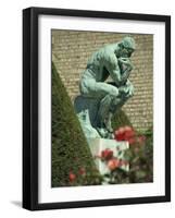 Thinker by Rodin, Musee Rodin, Paris, France, Europe-Ken Gillham-Framed Photographic Print
