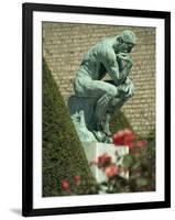 Thinker by Rodin, Musee Rodin, Paris, France, Europe-Ken Gillham-Framed Photographic Print