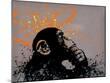 Thinker Monkey-Banksy-Mounted Giclee Print