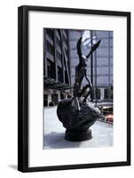 Thinker on Rock, 1997-Barry Flanagan-Framed Giclee Print