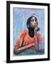 Thinking, 1990-Carlton Murrell-Framed Giclee Print