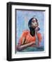 Thinking, 1990-Carlton Murrell-Framed Giclee Print