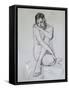 Thinking I'm Going Crazy-Nobu Haihara-Framed Stretched Canvas