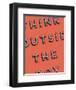 Thinking Outside the Box-null-Framed Giclee Print