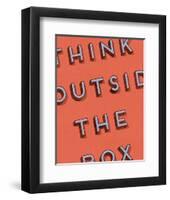 Thinking Outside the Box-null-Framed Giclee Print