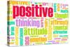 Thinking Positive As An Attitude Abstract Concept-kentoh-Stretched Canvas