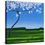 Thinking Spring-Herb Dickinson-Stretched Canvas